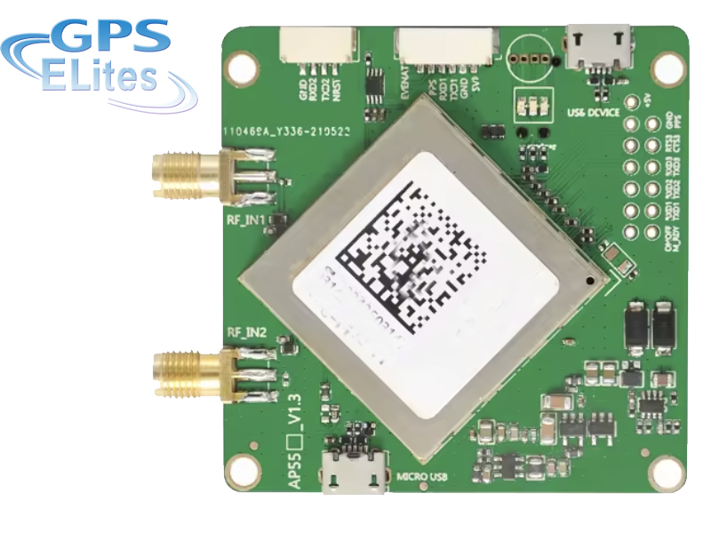 Módulo GNSS RTK Avanzado AP55 con Chipset Septentrio MOSAIC-H, Multi-Constelación, Aplicaciones para Drones, Alta Precisión a Nivel CM ET-AP55